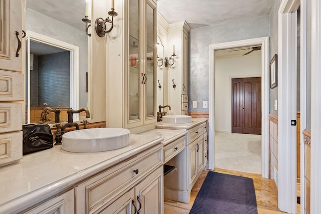 6425 Virginia Dr, Victoria, MN 55331 - full bathroom featuring double vanity