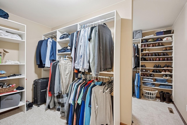 21804 Majestic Dr, Saint Augusta, MN 55320 - walk in closet with visible vents and carpet