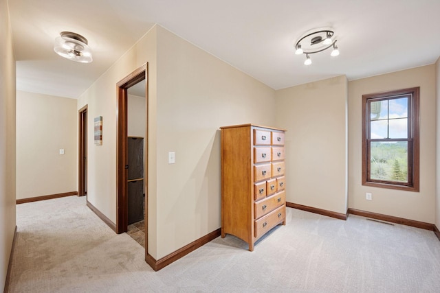 21804 Majestic Dr, Saint Augusta, MN 55320 - interior space featuring baseboards, light carpet, and visible vents