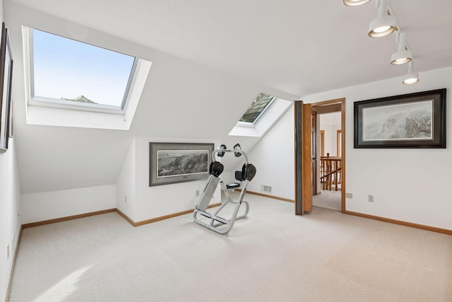 4 Antrim Ter, Edina, MN 55439 - exercise room featuring carpet flooring, visible vents, and baseboards