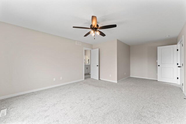 1764 Brandt Dr NE, Byron, MN 55920 - carpeted empty room featuring a ceiling fan and baseboards