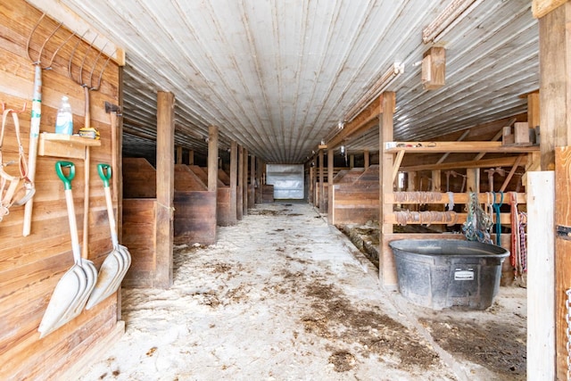 view of stable