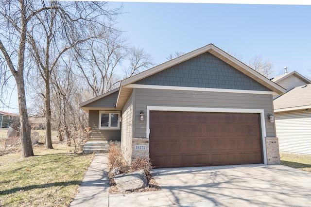 15174 Cates Lake Dr, Savage, MN 55372 - view of front of property featuring driveway and a garage