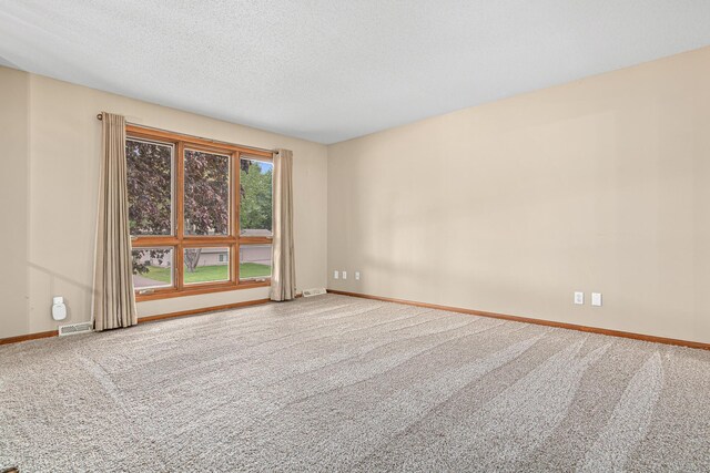 4418 Chowen Ave N, Robbinsdale, MN 55422 - spare room featuring carpet floors and a textured ceiling