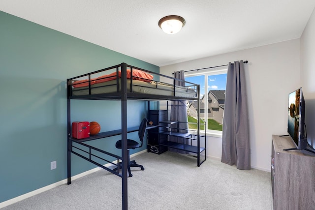 4737 130th Ln NE, Blaine, MN 55449 - carpeted bedroom featuring baseboards and an office area