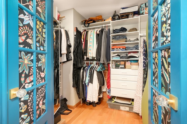 1602 River St, Monticello, MN 55362 - spacious closet featuring wood finished floors