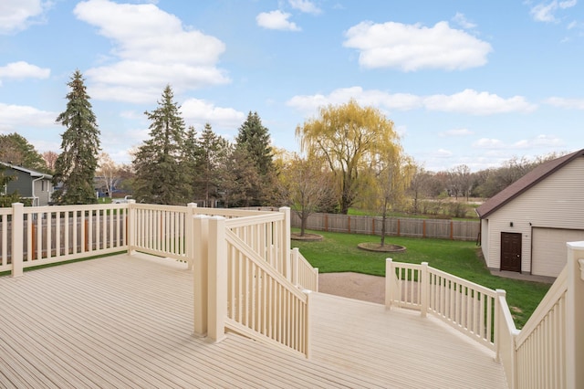 1602 River St, Monticello, MN 55362 - view of wooden deck