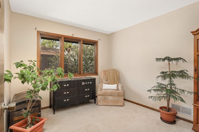 2628 Sumac Ct, White Bear Lake, MN 55110 - living area with baseboards and carpet flooring