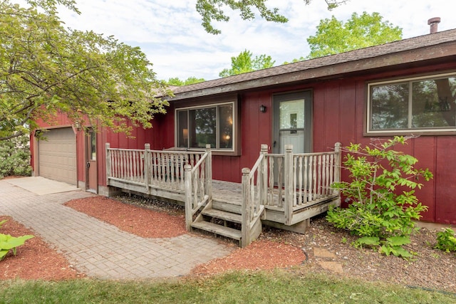 11378 230th St, Cold Spring, MN 56320 - view of front of house featuring driveway and a garage