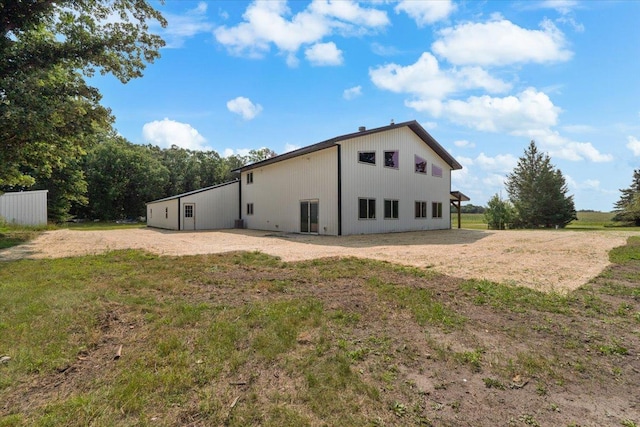 16688 248th St, Long Prairie, MN 56347 - back of property featuring a yard