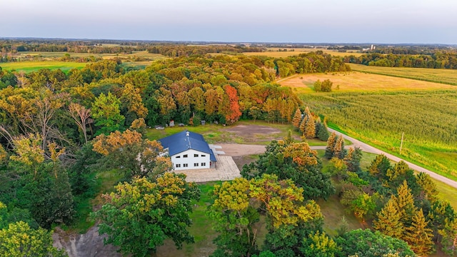 16688 248th St, Long Prairie, MN 56347 - birds eye view of property featuring a rural view