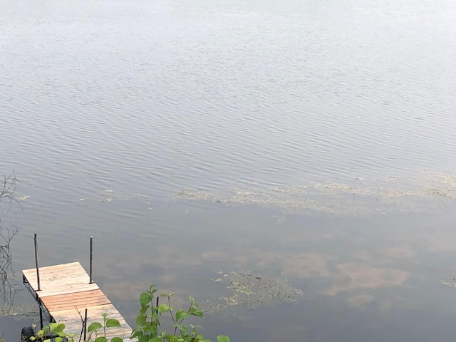 1794 White Ash Dr, Apple River Twp, WI 54810 - dock area featuring a water view