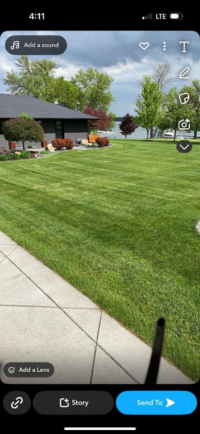view of yard
