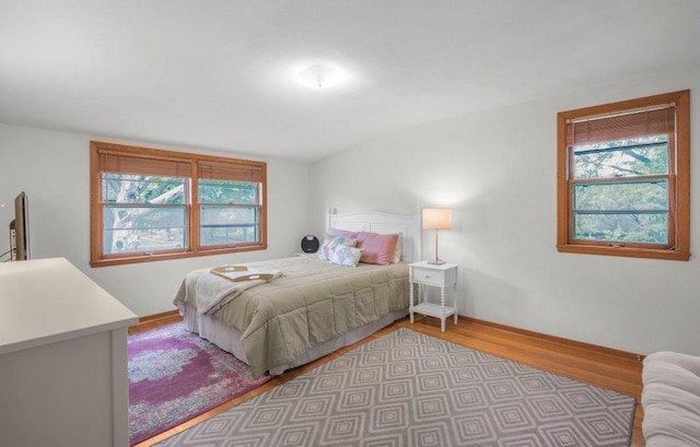 2136 Temple Ct, Saint Paul, MN 55104 - bedroom with light wood-type flooring and baseboards