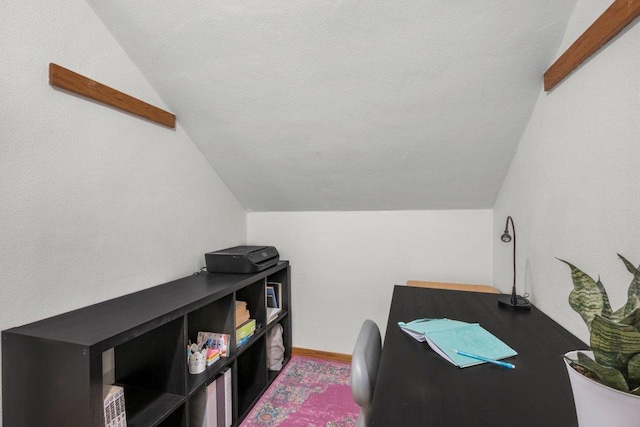 2136 Temple Ct, Saint Paul, MN 55104 - home office with vaulted ceiling