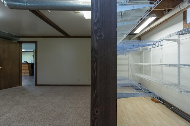 24341 Bluebird Ave, Trommald, MN 56441 - basement with baseboards