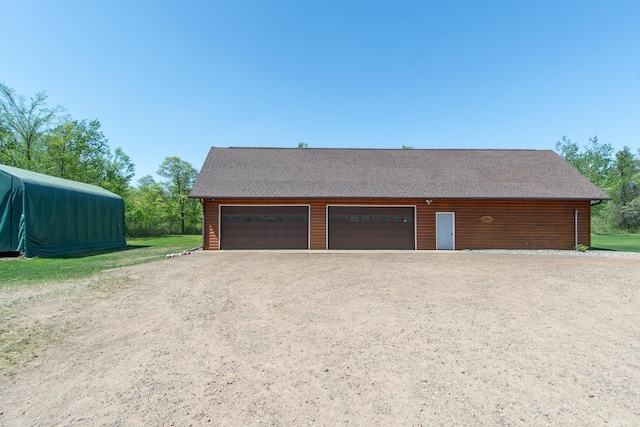 24341 Bluebird Ave, Trommald, MN 56441 - view of detached garage