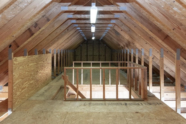 24341 Bluebird Ave, Trommald, MN 56441 - view of unfinished attic