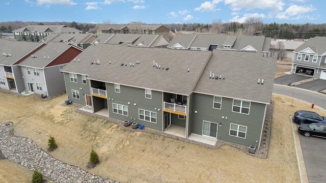 birds eye view of property featuring a residential view