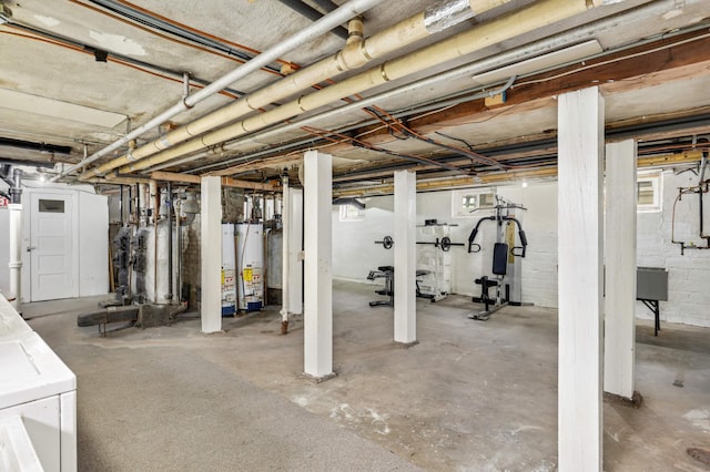 4348 Minnehaha Ave, Minneapolis, MN 55406 - basement with gas water heater