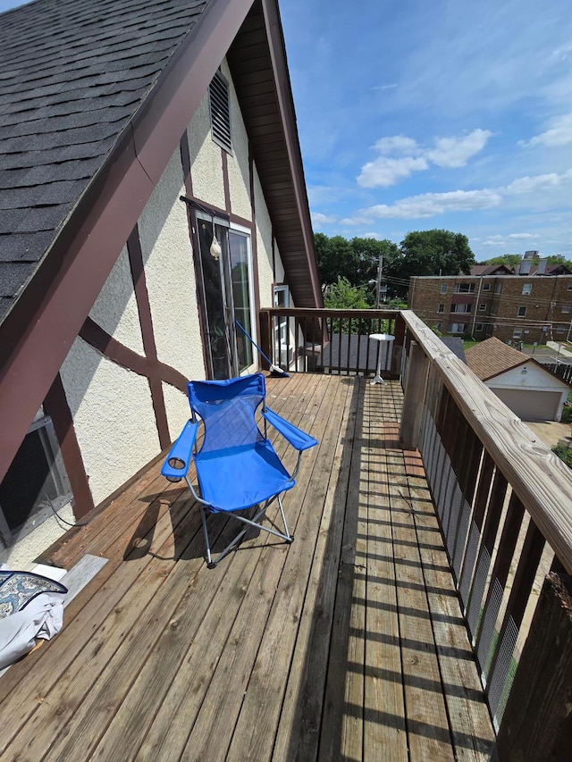 view of deck