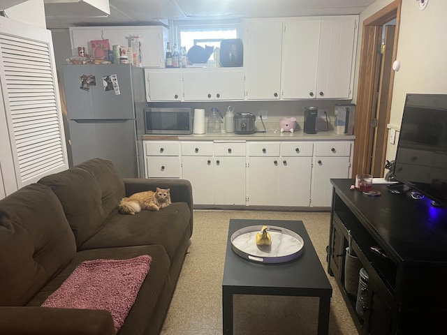 view of living area