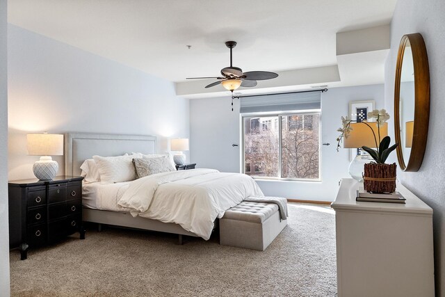 7100 Metro Blvd Unit 206, Edina, MN 55439 - bedroom featuring light colored carpet and ceiling fan