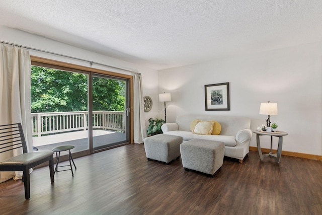 1794 Karis Way, Eagan, MN 55122 - living area with a textured ceiling and wood finished floors
