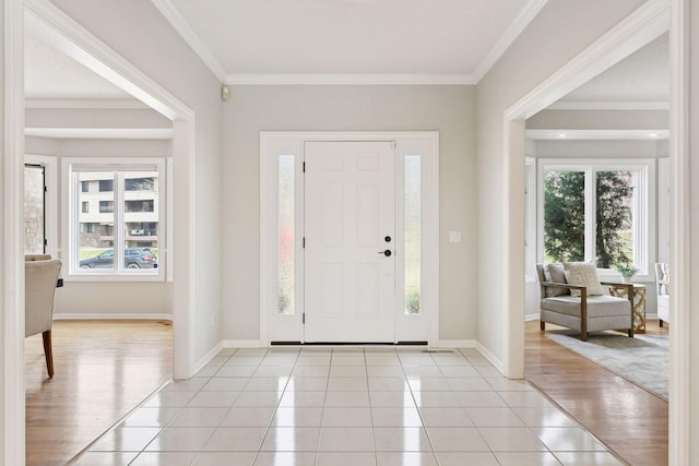 7604 Delaney Blvd, Edina, MN 55439 - foyer entrance featuring light tile patterned flooring, plenty of natural light, and baseboards