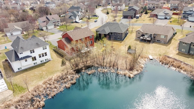 5836 Radford Ave NE, Otsego, MN 55374 - birds eye view of property featuring a residential view and a water view