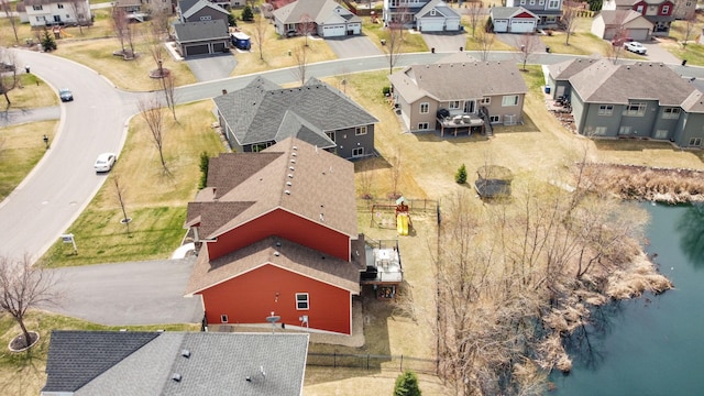 5836 Radford Ave NE, Otsego, MN 55374 - birds eye view of property featuring a residential view and a water view