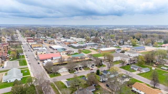 aerial view of property's location