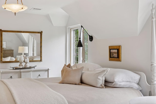 4232 Fremont Ave S, Minneapolis, MN 55409 - bedroom featuring lofted ceiling