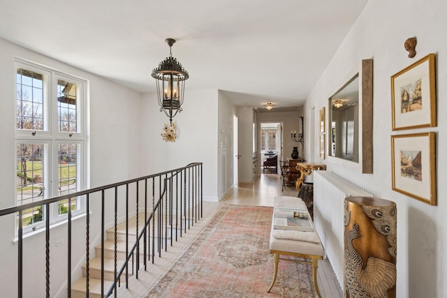 4232 Fremont Ave S, Minneapolis, MN 55409 - hall with healthy amount of natural light and light wood-style flooring