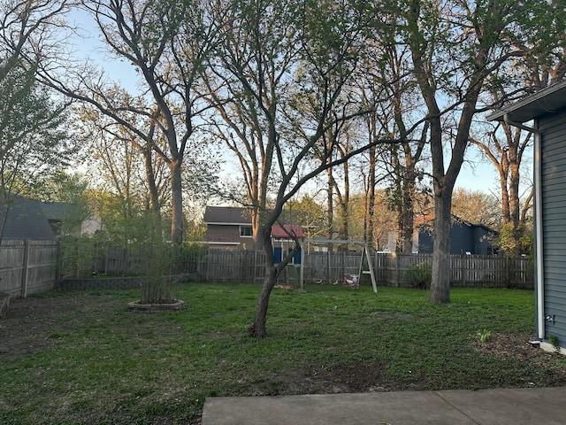 view of yard