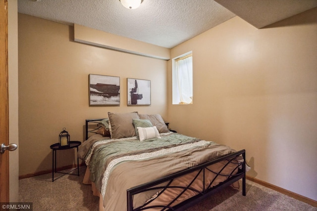 4022 Yosemite Ave S, Saint Louis Park, MN 55416 - bedroom with a textured ceiling, carpet flooring, and baseboards
