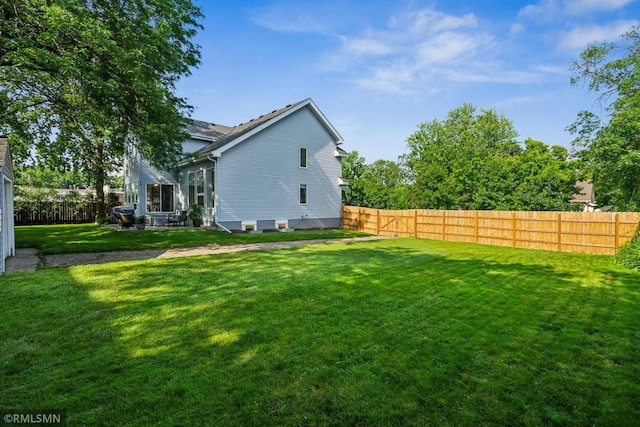 4022 Yosemite Ave S, Saint Louis Park, MN 55416 - view of yard with a fenced backyard