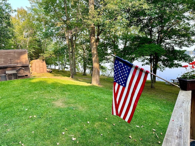 38985 337th Ln, Aitkin, MN 56431 - view of grassy yard with an outbuilding