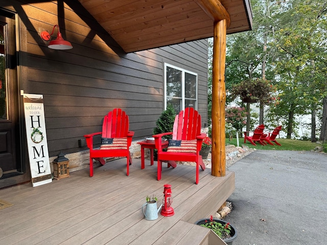 38985 337th Ln, Aitkin, MN 56431 - view of wooden deck