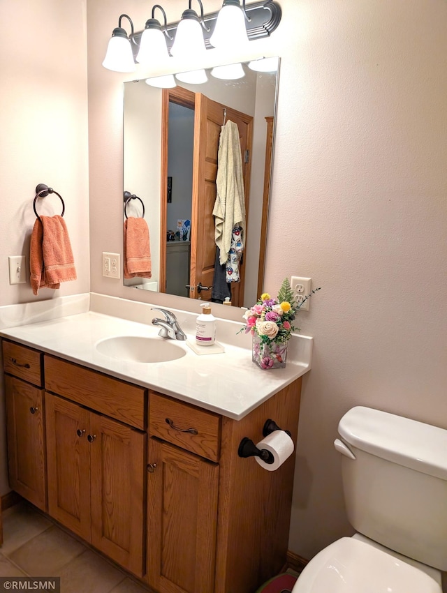902 Meadow Lark Ln, Long Prairie, MN 56347 - bathroom with vanity and toilet