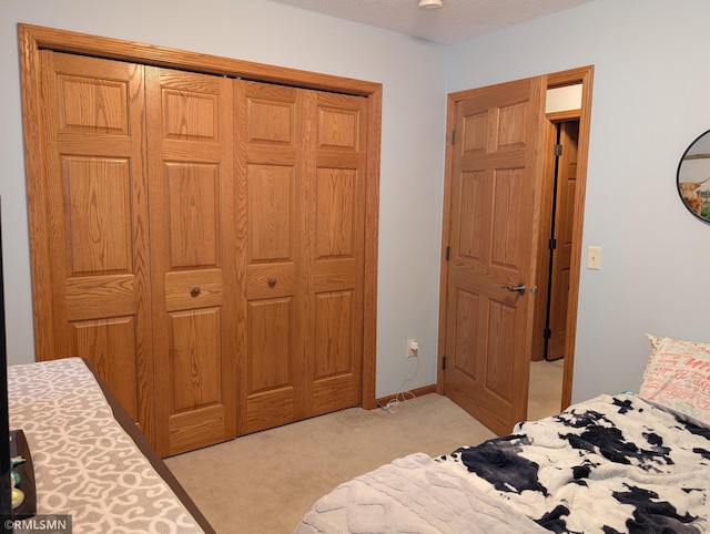 902 Meadow Lark Ln, Long Prairie, MN 56347 - bedroom with light carpet and a closet