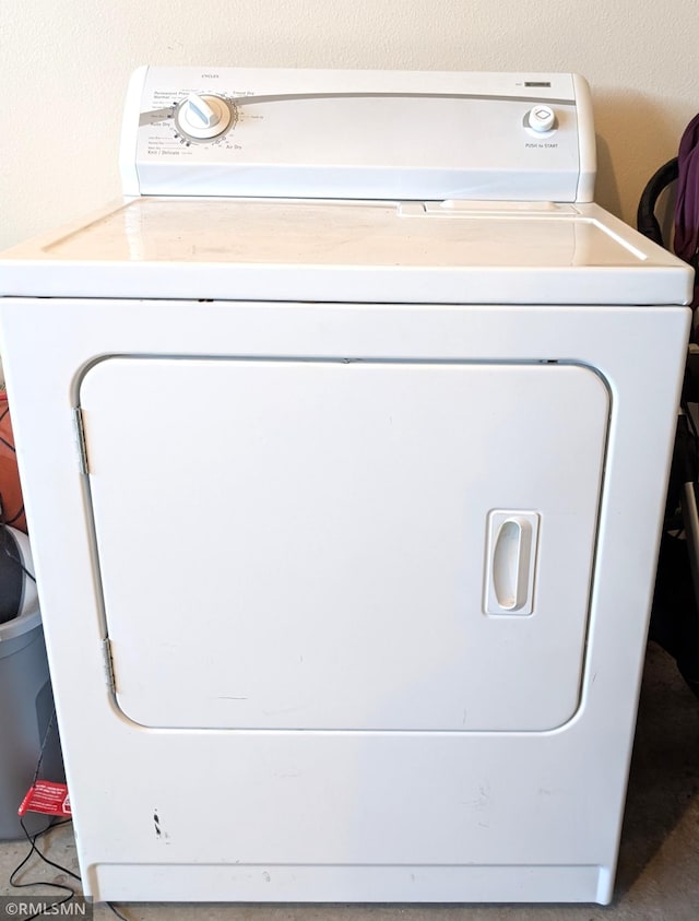 902 Meadow Lark Ln, Long Prairie, MN 56347 - washroom with washer / dryer