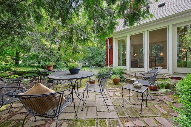 19135 Highland Ave, Deephaven, MN 55391 - view of patio / terrace featuring outdoor dining space