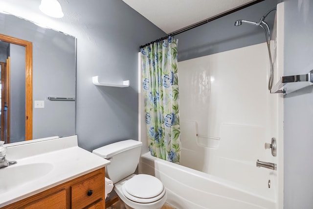 367 Garden Dr, Delano, MN 55328 - bathroom with vanity and shower / bath combination with curtain