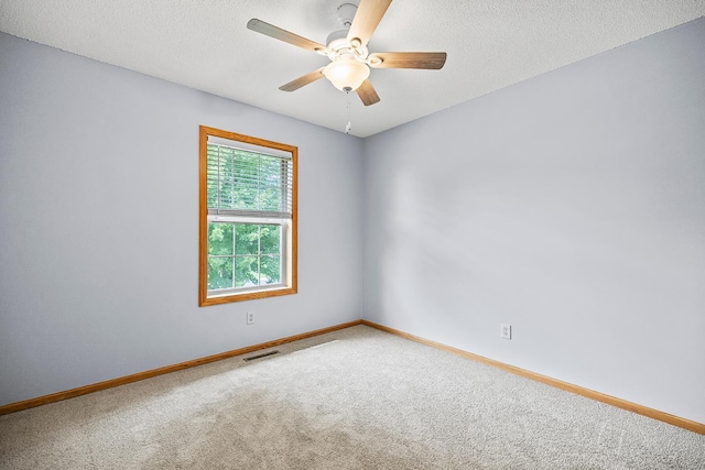 367 Garden Dr, Delano, MN 55328 - carpeted spare room with ceiling fan and a textured ceiling