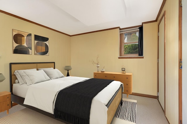 3308 Gate Rd, Saint Anthony, MN 55418 - bedroom with baseboards and light carpet