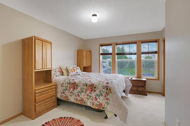 27130 Hickory Ridge Dr, Elko New Market, MN 55020 - bedroom with light carpet, baseboards, and a textured ceiling