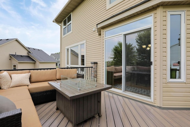 27130 Hickory Ridge Dr, Elko New Market, MN 55020 - wooden terrace featuring an outdoor hangout area