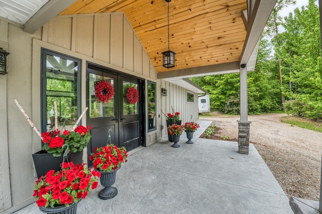 4681 Mission Rd NE, Sugar Bush Twp, MN 56601 - view of patio with french doors