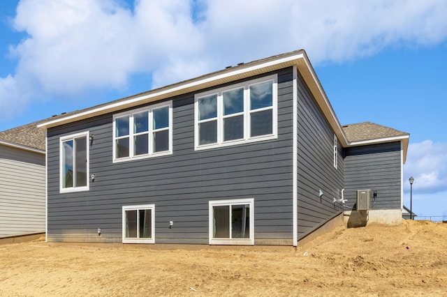 view of back of property